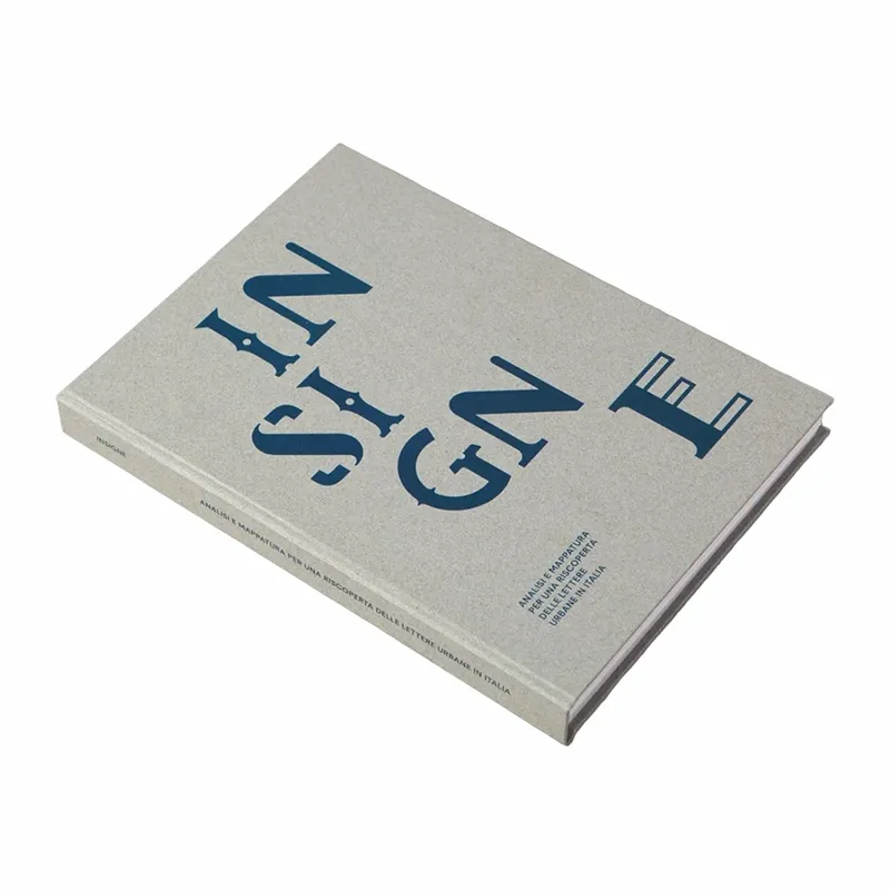 Hardcover vierkante achterkant